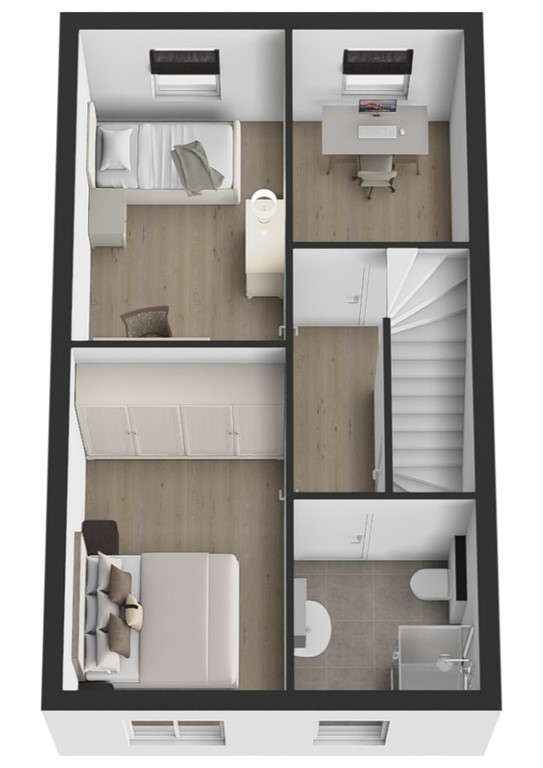 mediumsize floorplan
